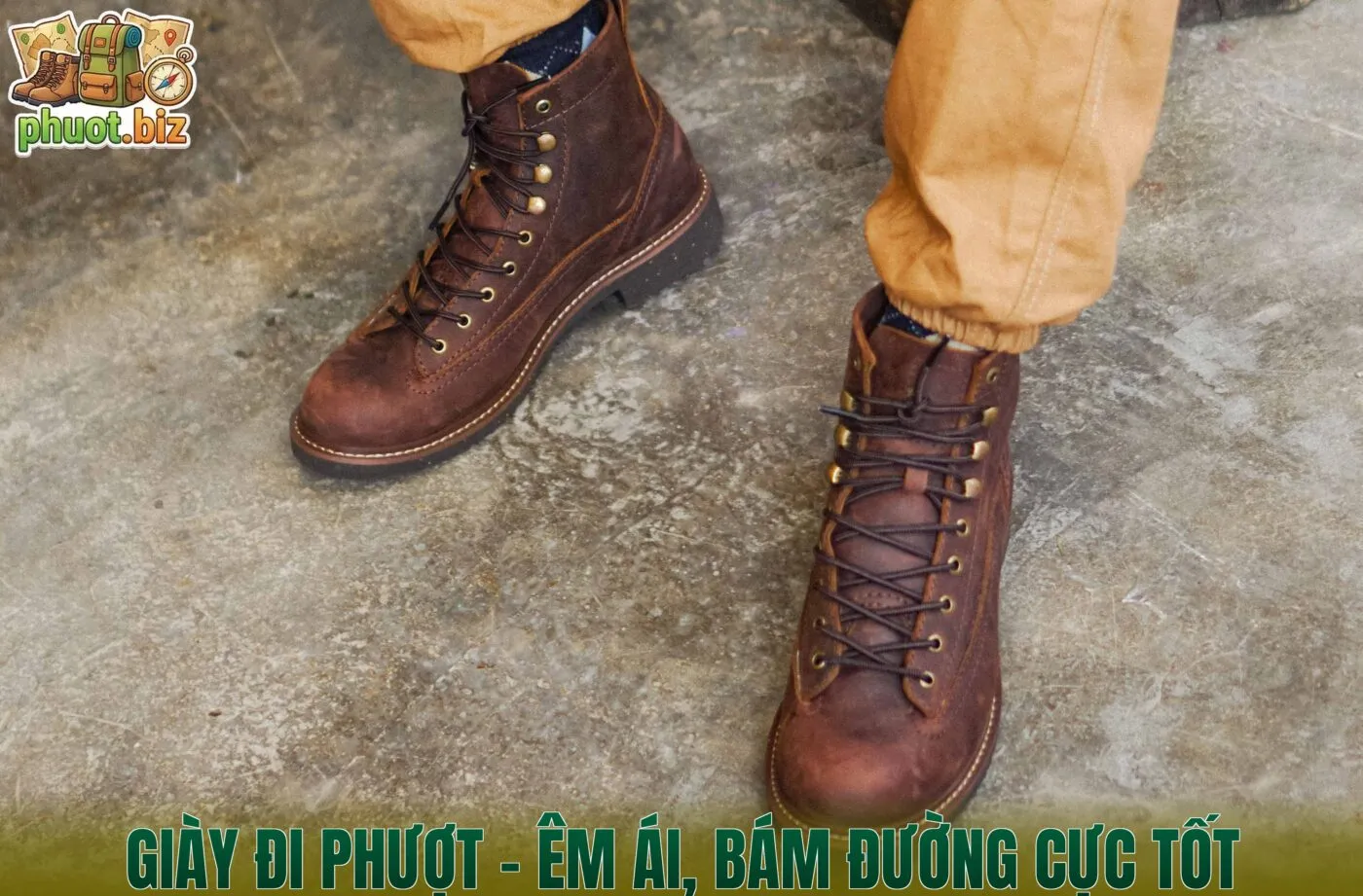 GIÀY ĐI PHƯỢT – ÊM ÁI, BÁM ĐƯỜNG CỰC TỐT