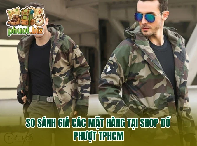 So sánh giá các mặt hàng tại shop đồ phượt TPHCM