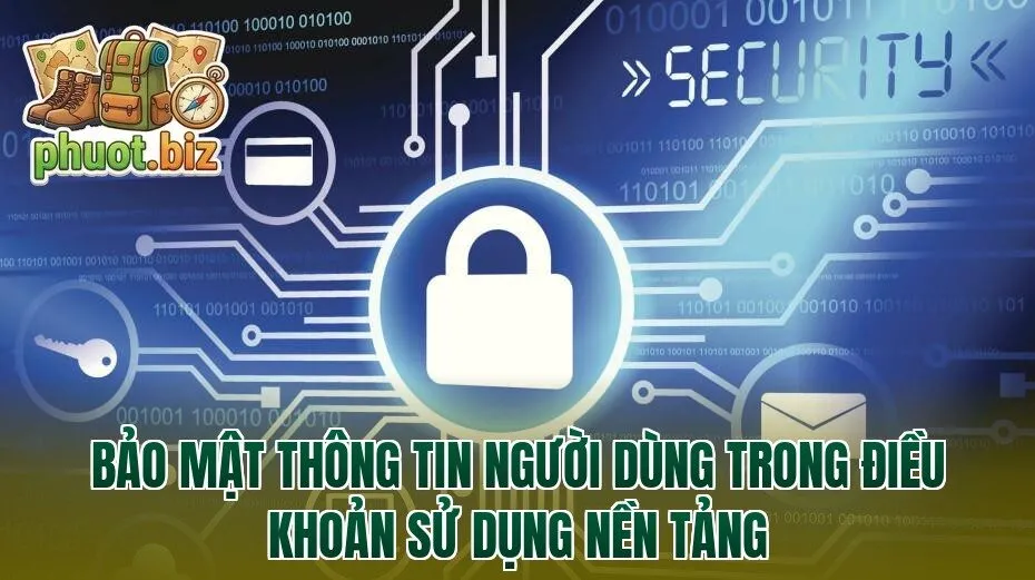 Bảo mật thông tin người dùng trong điều khoản sử dụng nền tảng