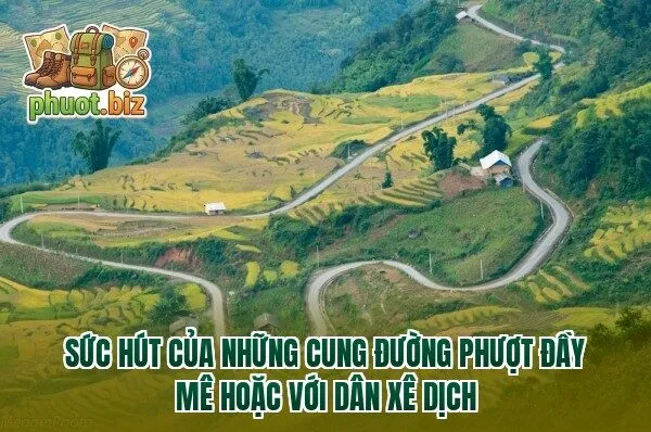 Sức hút của những cung đường phượt đầy mê hoặc với dân xê dịch