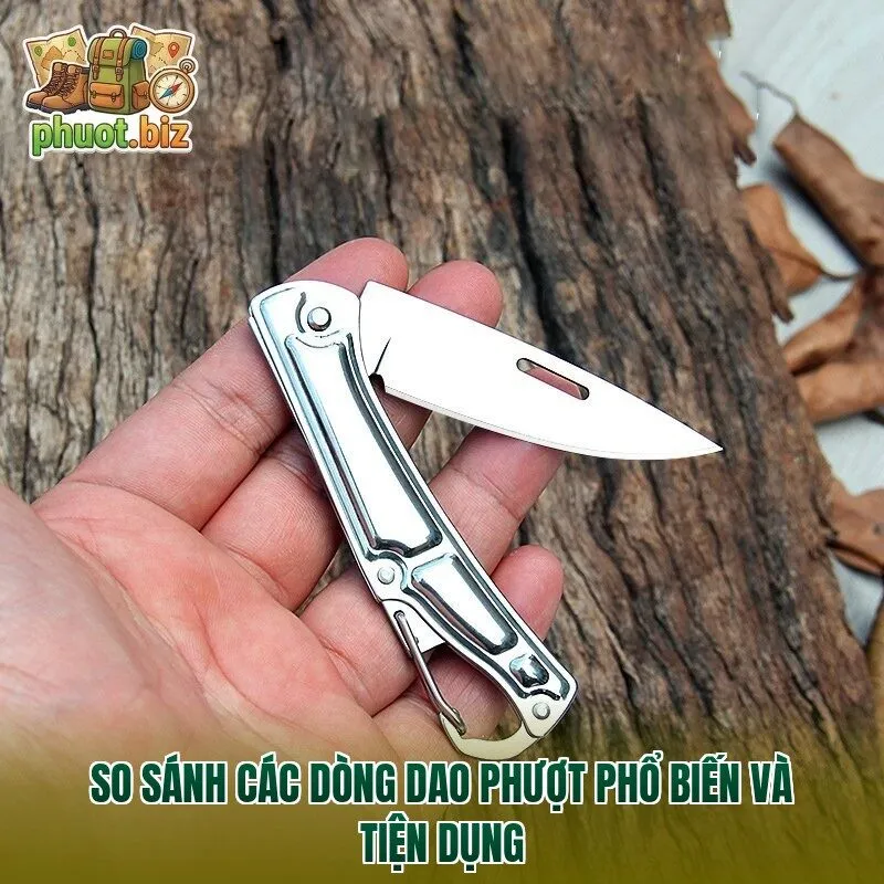 So sánh các dòng dao phượt phổ biến và tiện dụng