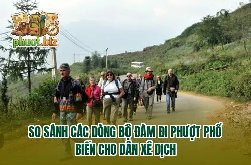 So sánh các dòng bộ đàm đi phượt phổ biến cho dân xê dịch