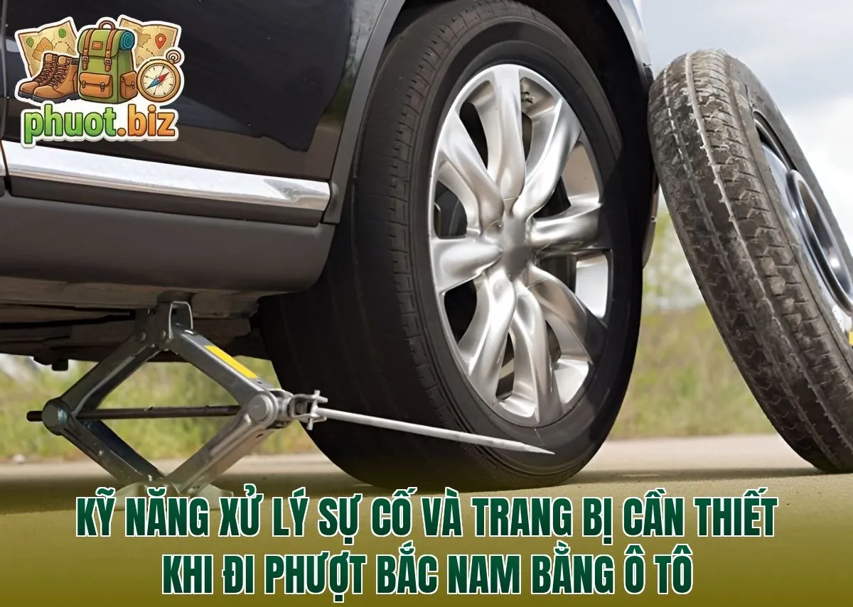 Kỹ năng xử lý sự cố và trang bị cần thiết khi đi phượt Bắc Nam bằng ô tô