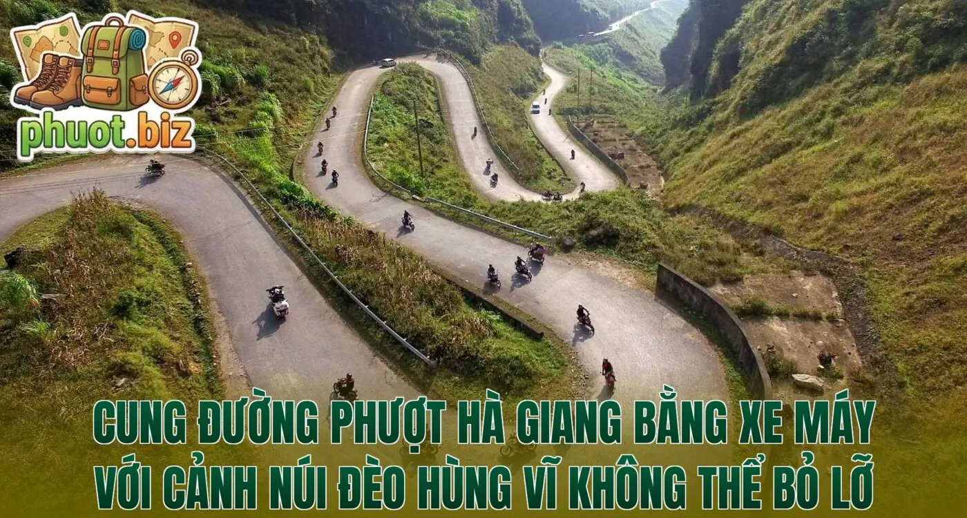 Cung đường phượt Hà Giang bằng xe máy với cảnh núi đèo hùng vĩ không thể bỏ lỡ