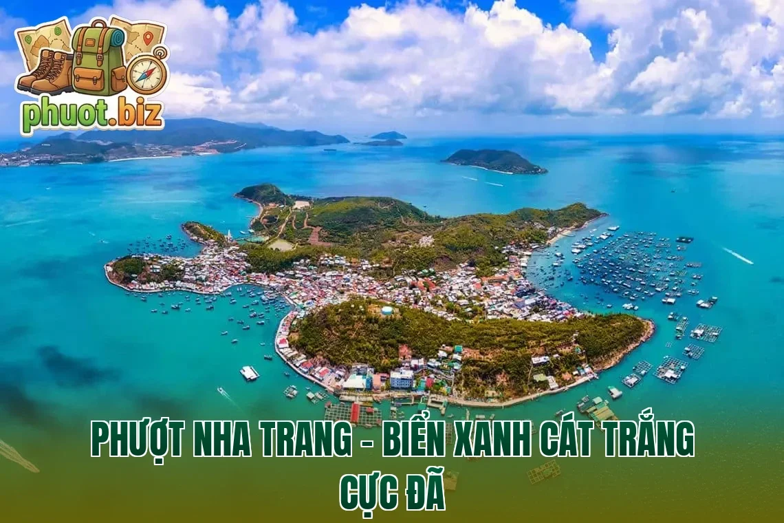 PHƯỢT NHA TRANG – BIỂN XANH CÁT TRẮNG CỰC ĐÃ