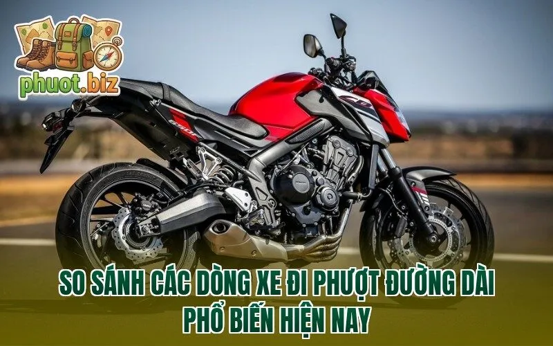 So sánh các dòng xe đi phượt đường dài phổ biến hiện nay