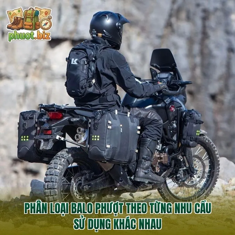 Phân loại balo phượt theo từng nhu cầu sử dụng khác nhau